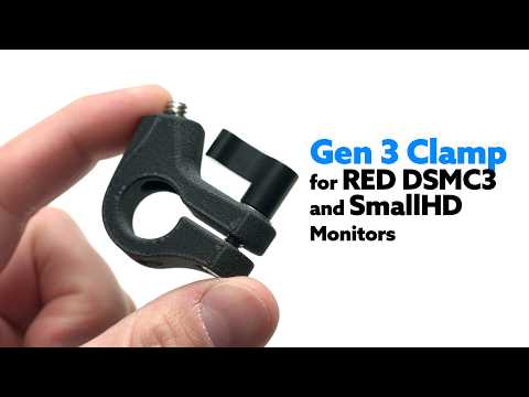 Gen 3 Low-Profile Monitor Mount (SmallHD + DSMC3)
